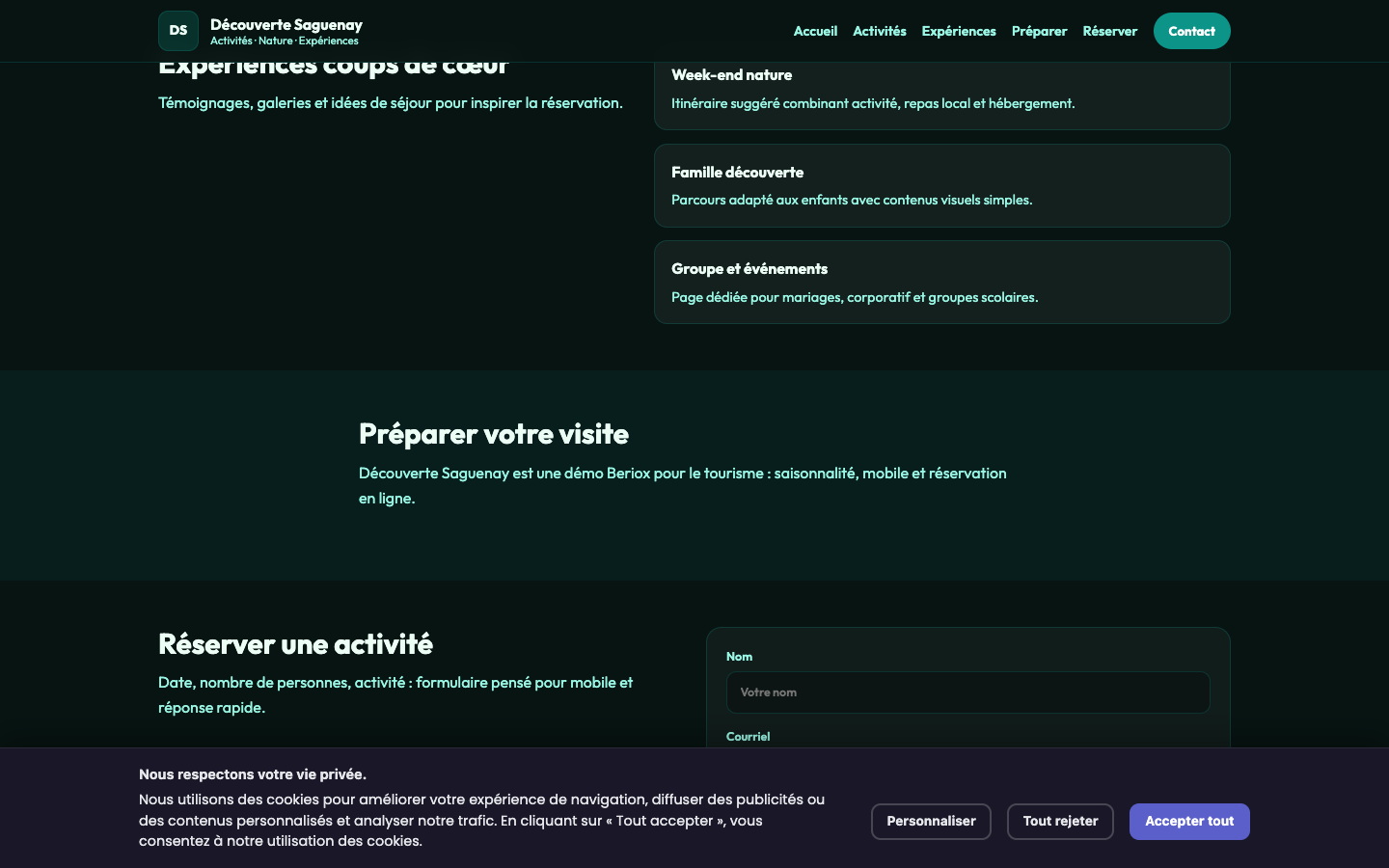 Expériences coups de cœur